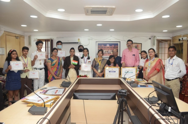 PSY Meritorious honor in DPI Bhopal MP